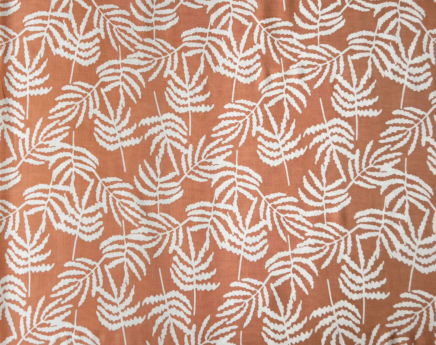 Bolt End • Ferngully Cinnamon on Rayon Challis