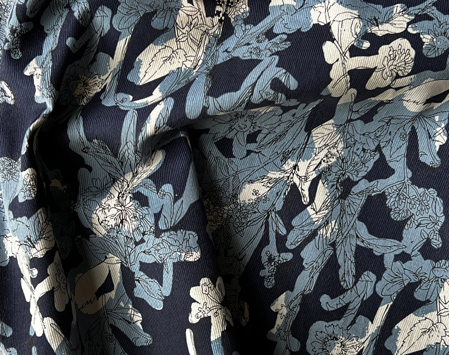 Japanese Fine Wale Corduroy ‘Sketch’ by Hokkoh