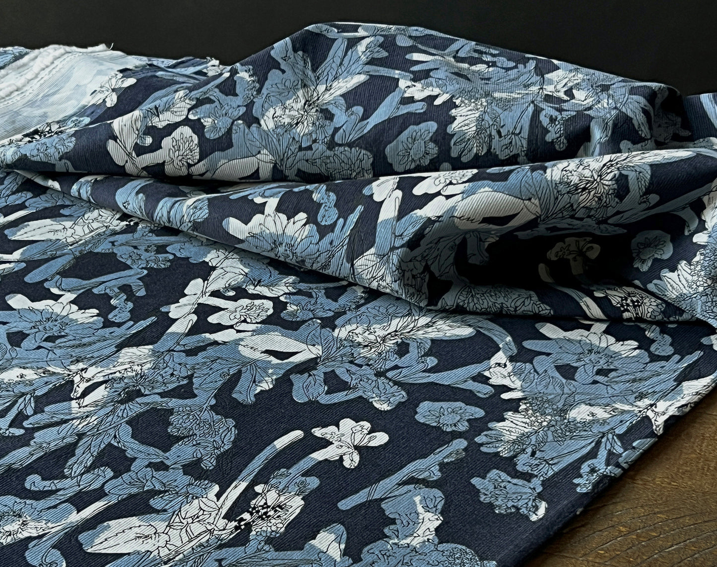 Japanese Fine Wale Corduroy ‘Sketch’ by Hokkoh