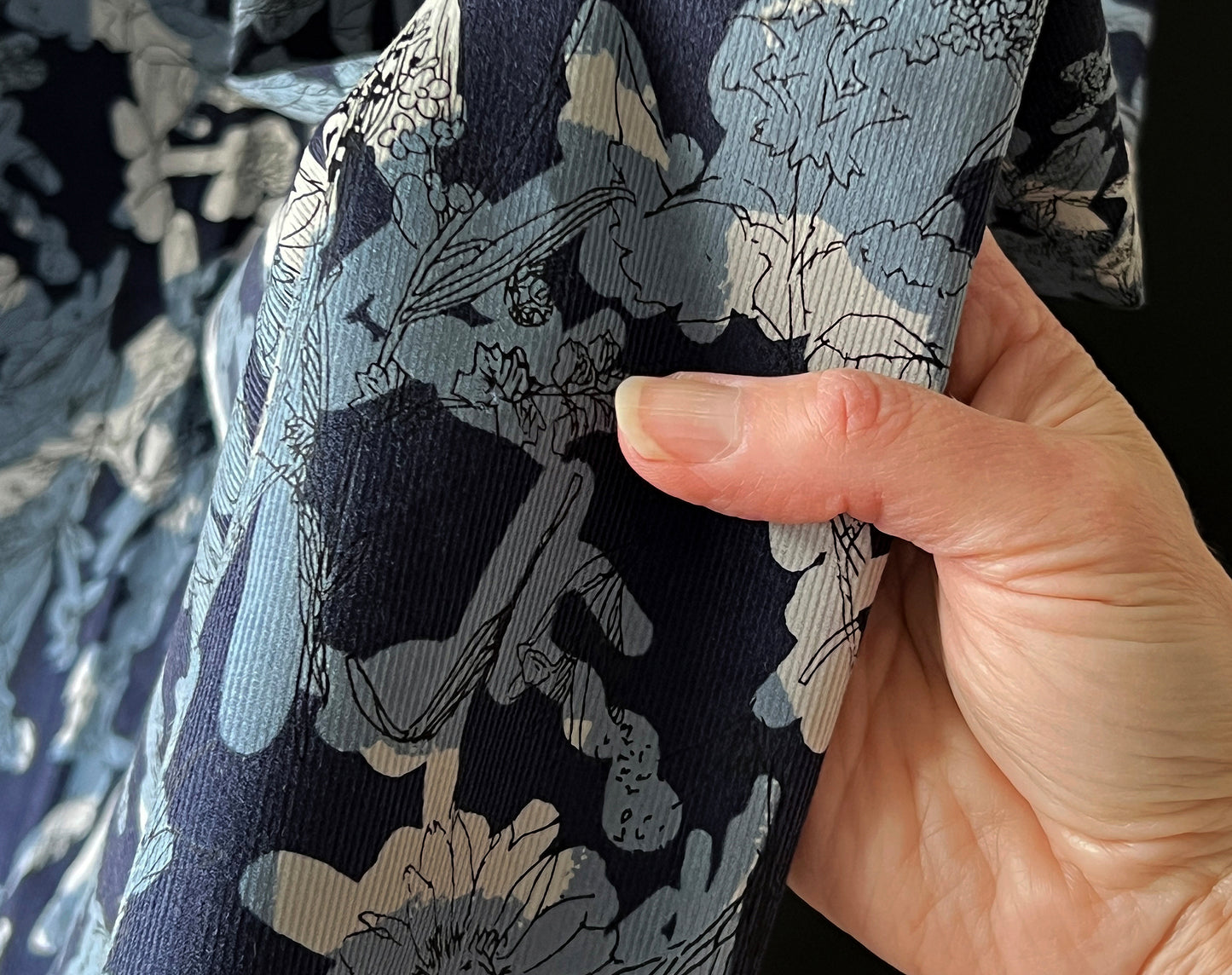 Japanese Fine Wale Corduroy ‘Sketch’ by Hokkoh