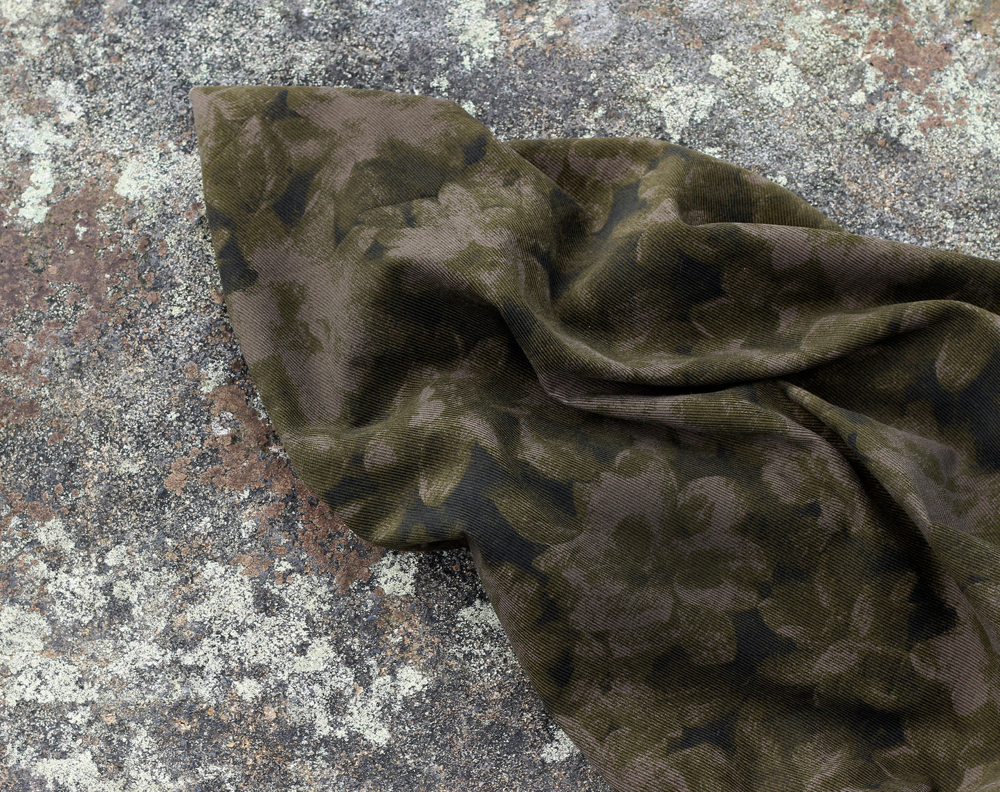 Japanese Fine Wale Corduroy ‘Watercolour’ by Hokkoh