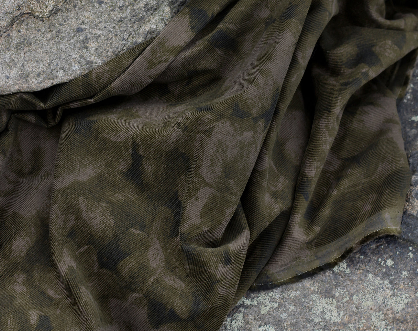 Japanese Fine Wale Corduroy ‘Watercolour’ by Hokkoh