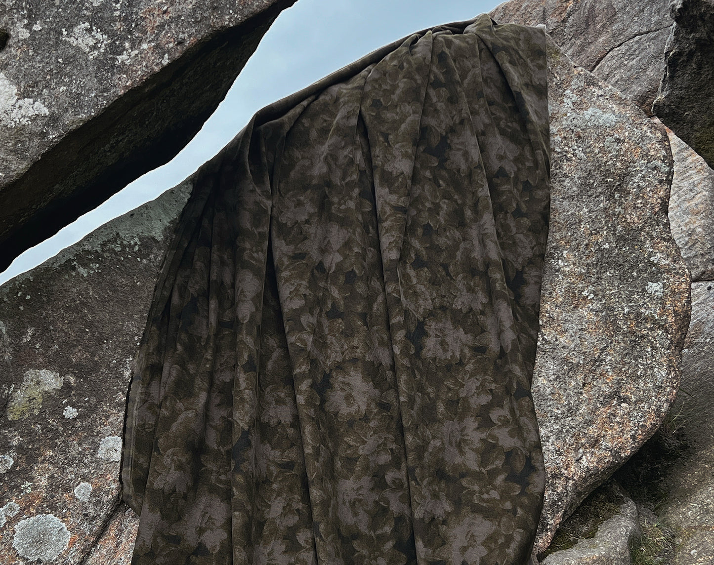 Japanese Fine Wale Corduroy ‘Watercolour’ by Hokkoh