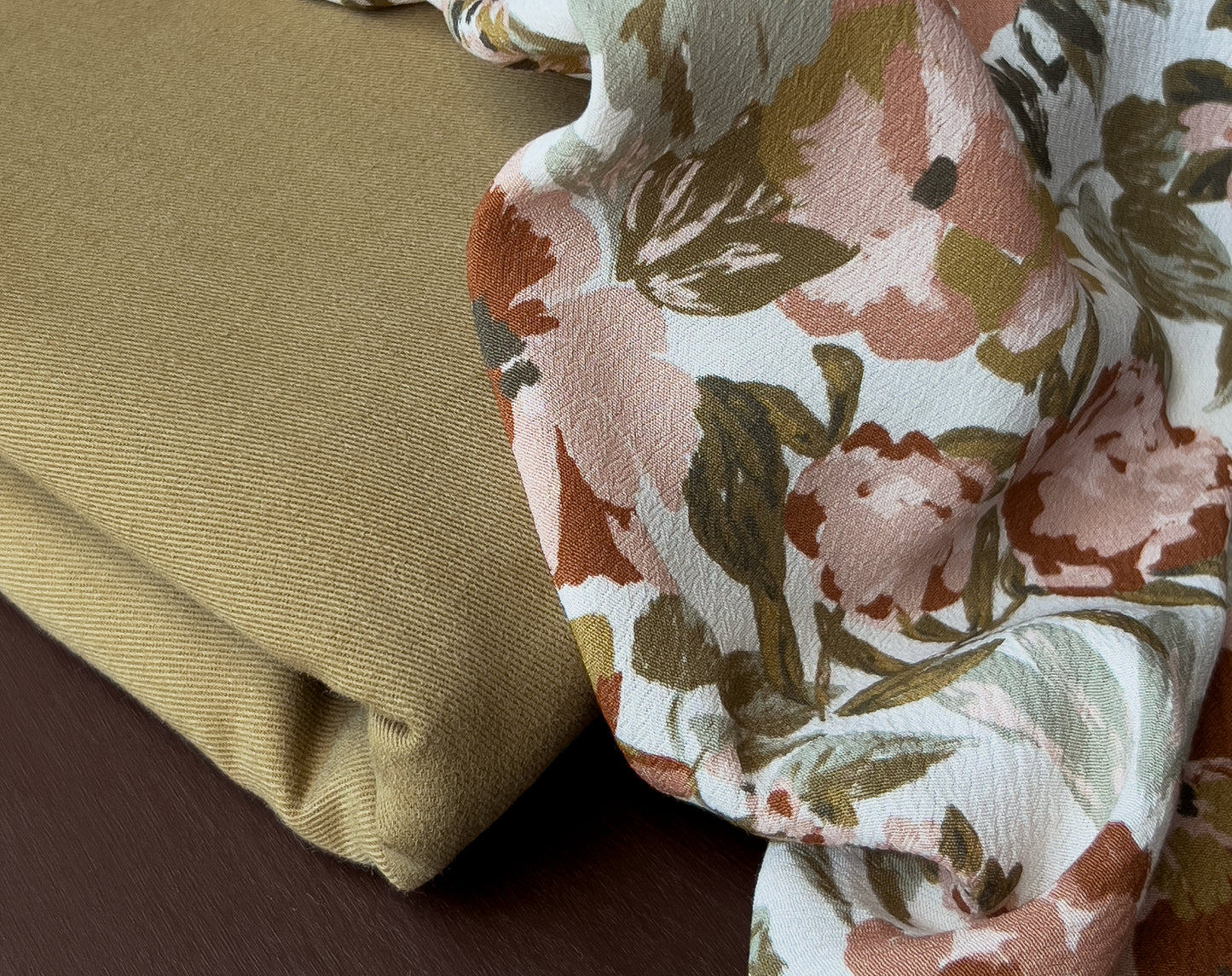 Crepe Viscose ‘Marocaine Jardin’ by La Maison Naïve