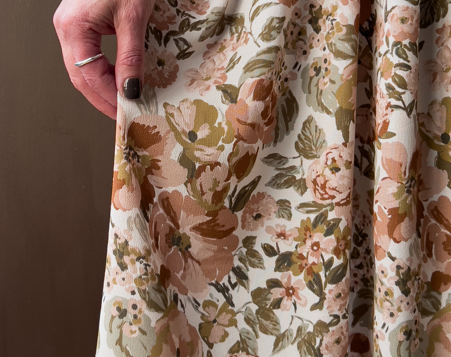 Crepe Viscose ‘Marocaine Jardin’ by La Maison Naïve
