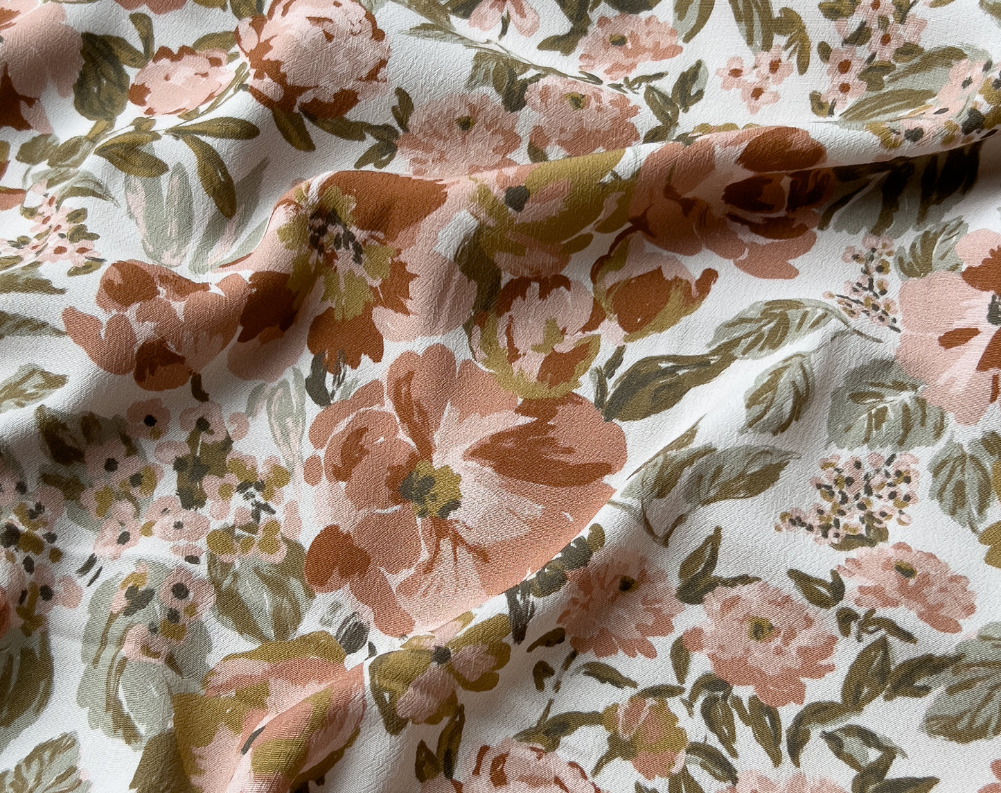 Crepe Viscose ‘Marocaine Jardin’ by La Maison Naïve
