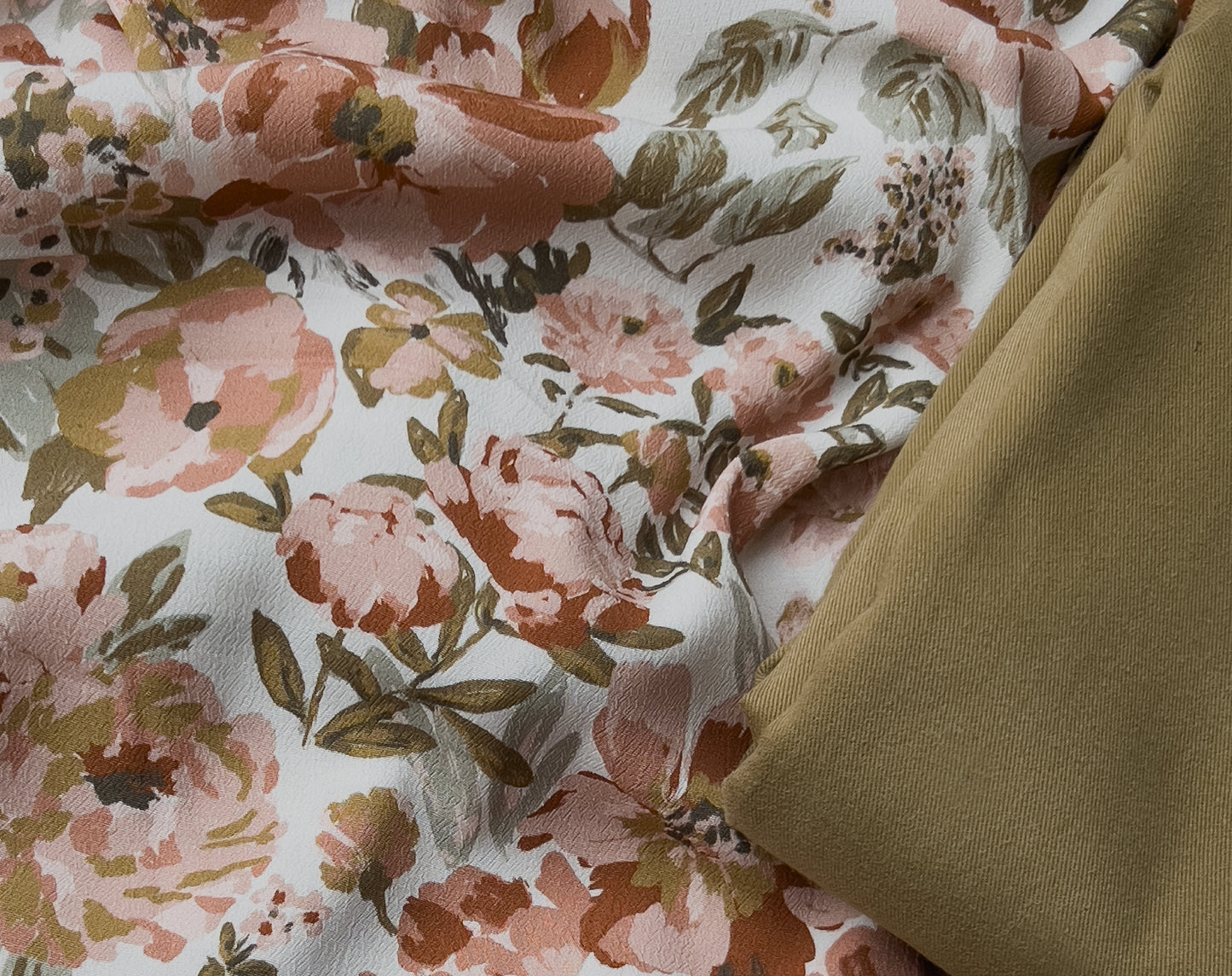 Crepe Viscose ‘Marocaine Jardin’ by La Maison Naïve