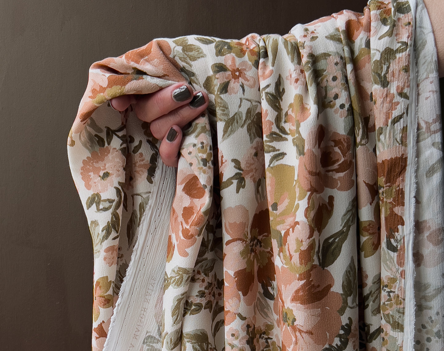 Crepe Viscose ‘Marocaine Jardin’ by La Maison Naïve