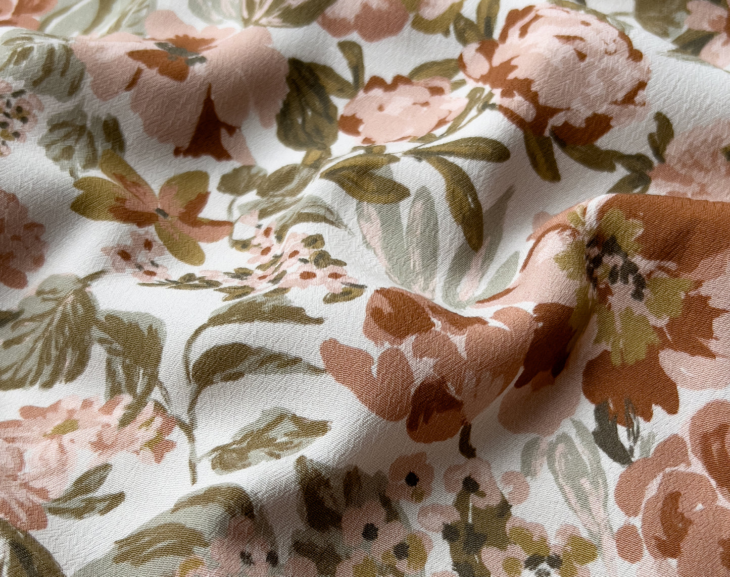 Crepe Viscose ‘Marocaine Jardin’ by La Maison Naïve