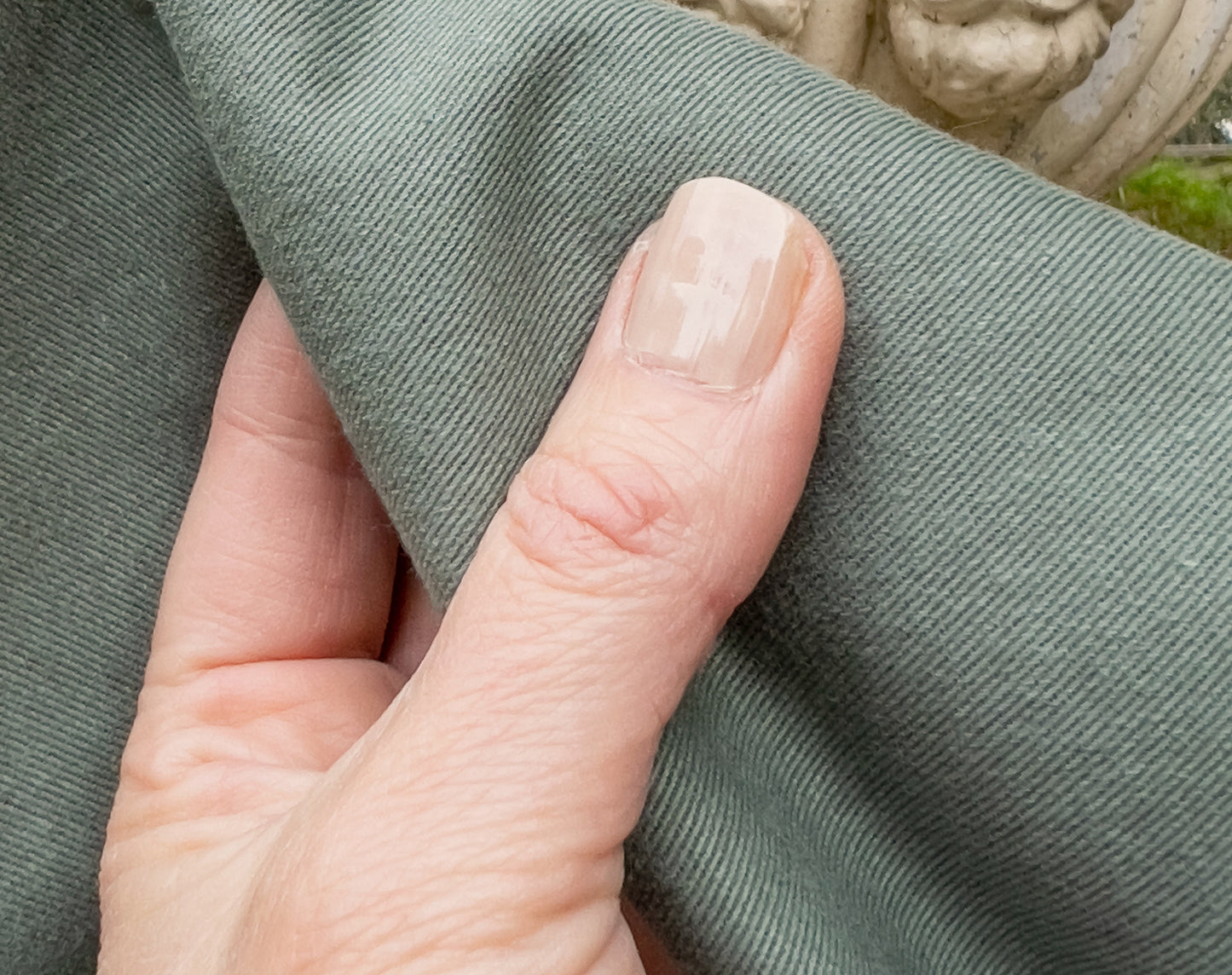Bolt End • Organic Gabardine Twill ‘Légère Laurier’ by La Maison Naïve
