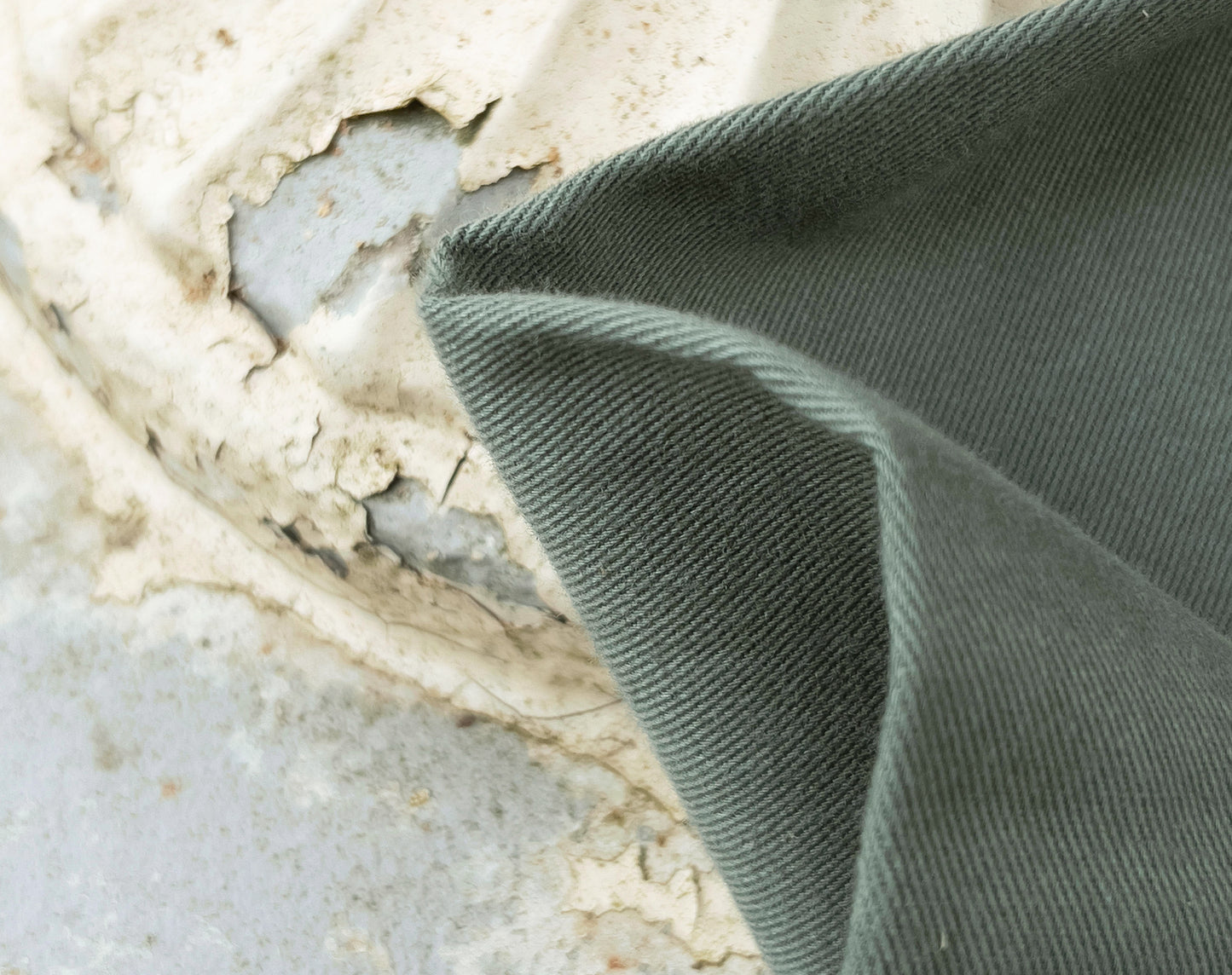 Bolt End • Organic Gabardine Twill ‘Légère Laurier’ by La Maison Naïve