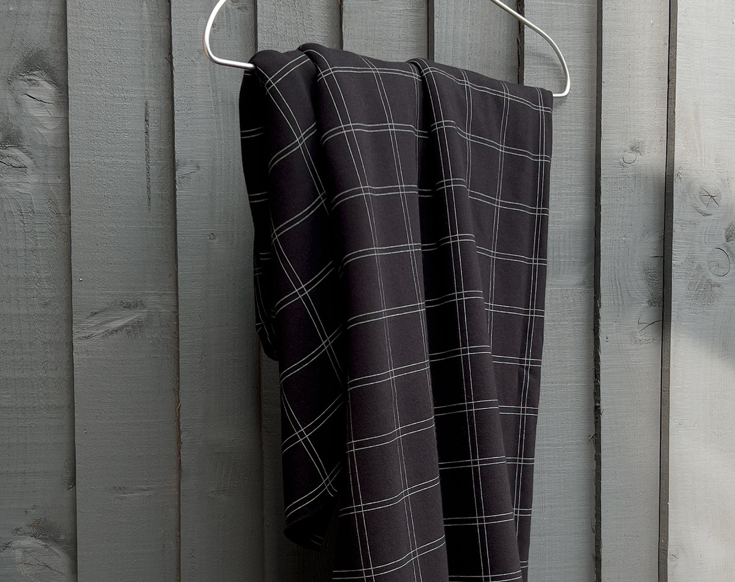 Bolt End • Grid French Terry Sweater Knit by See You at Six