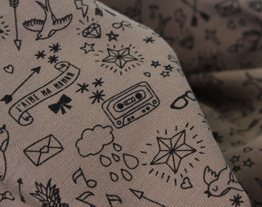 Tatouée Pour la Journée Sweatshirt by Aime Comme Marie