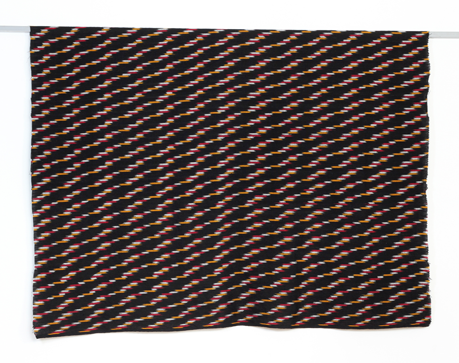 Ikat Homespun Indian Cotton - Black Fire