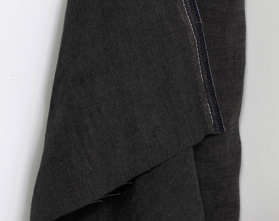 Fabulously Dark 100% Linen from Italy
