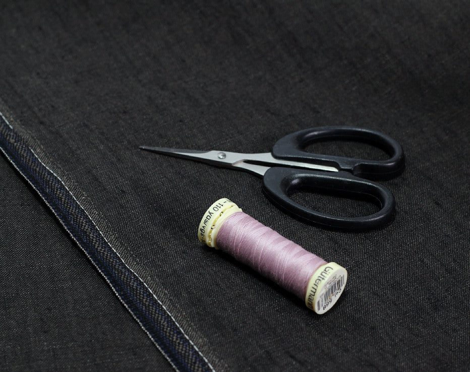 Fabulously Dark 100% Linen from Italy