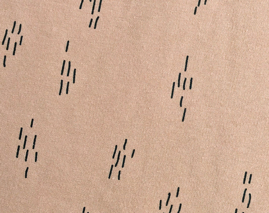 Nude Drips French Terry Sweater Knit by See You at Six