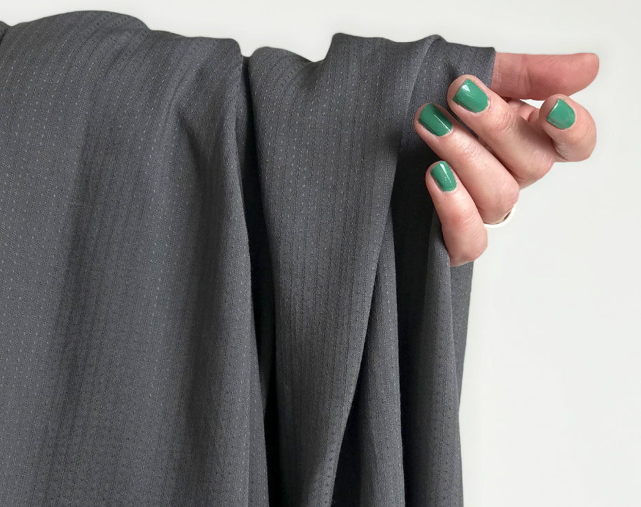 Steel Smoke Grey Organic Aloe Vera Fibre