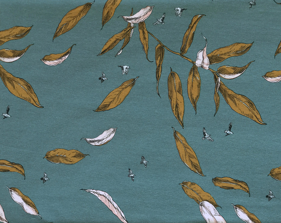 Remnant Hopeapaju Organic Jersey 'Frost' by Nuppu Print Company
