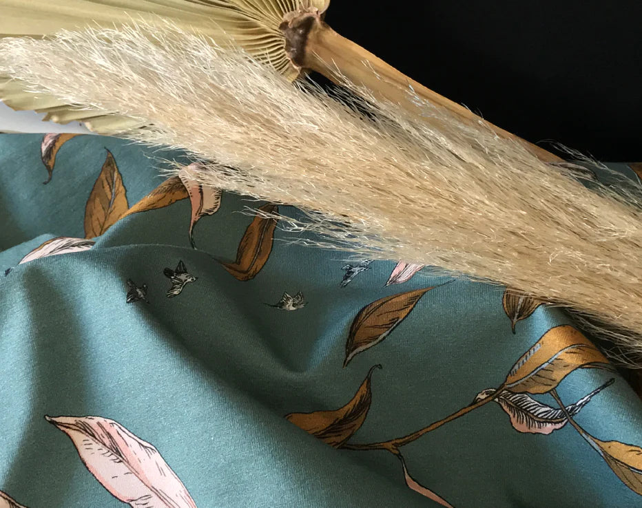 Remnant Hopeapaju Organic Jersey 'Frost' by Nuppu Print Company