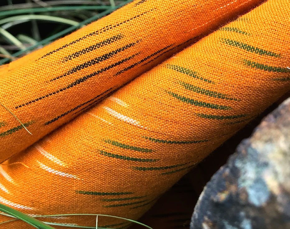 Turmeric Handloom Indian Ikat