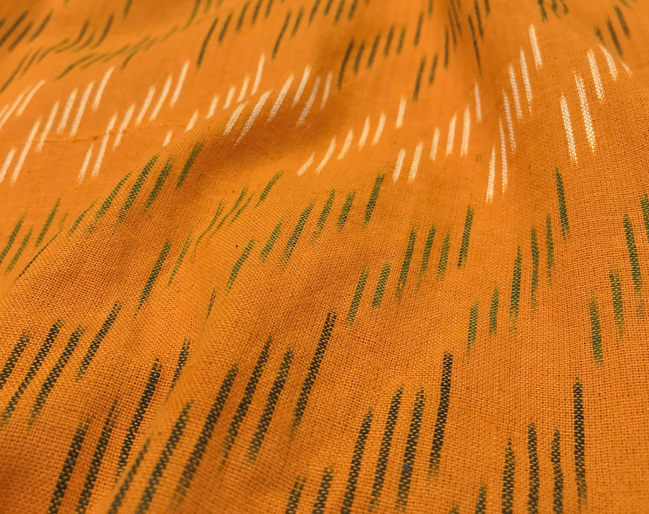 Turmeric Handloom Indian Ikat