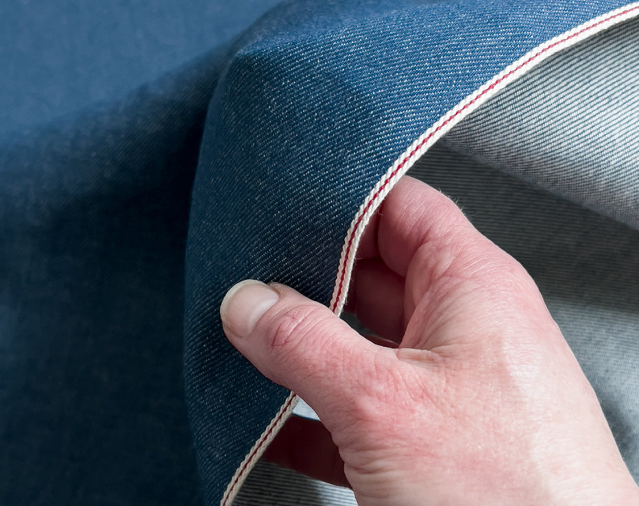 Japanese Selvedge Denim 10.8 oz Blue