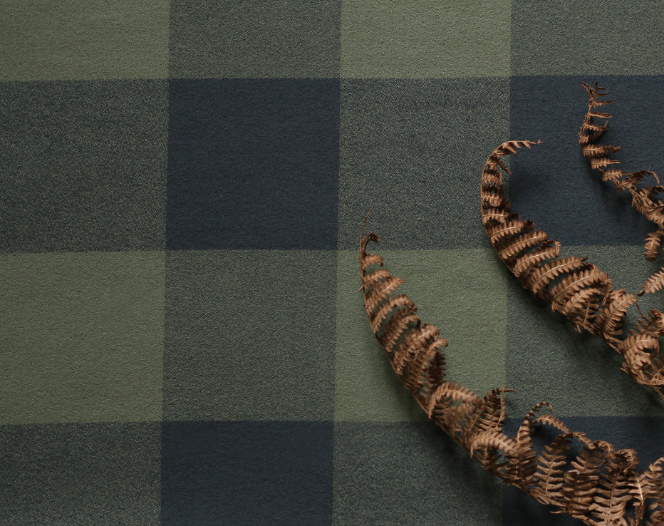Bolt End Organic Mammoth Plaid Flannel Olive
