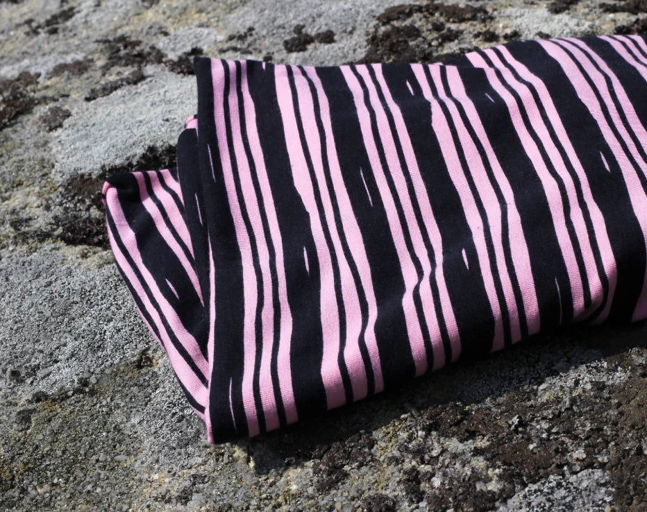 Bolt End Lines Organic Jersey by PaaPii Design