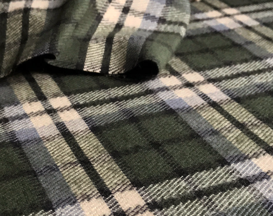 Durango Plaid Flannel Green