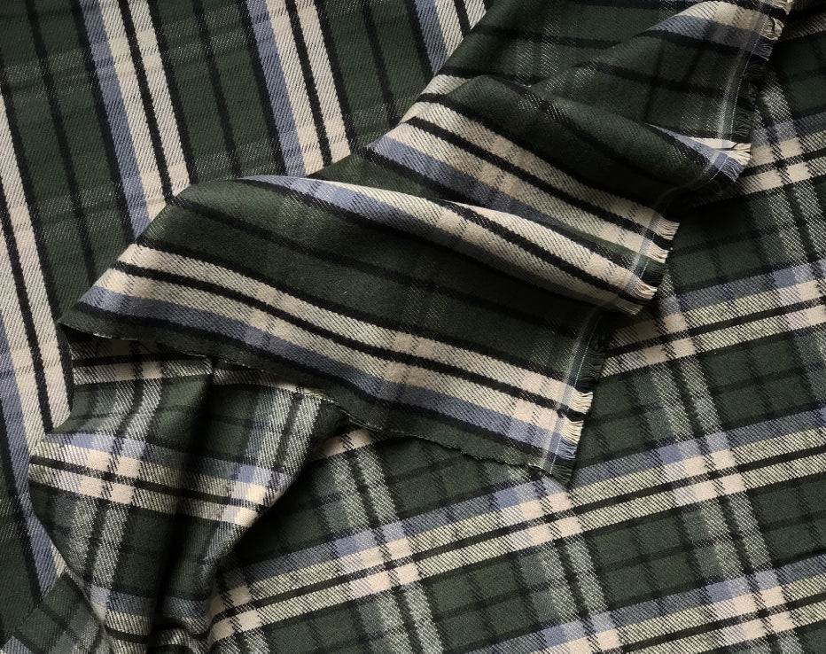 Durango Plaid Flannel Green