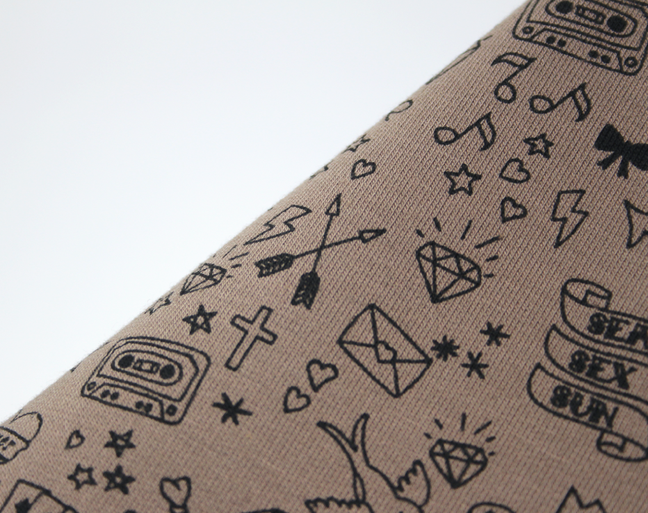 Tatouée Pour la Journée Sweatshirt by Aime Comme Marie