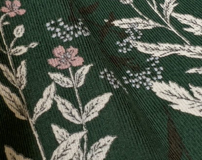 Japanese Corduroy Botanical by Hokkoh