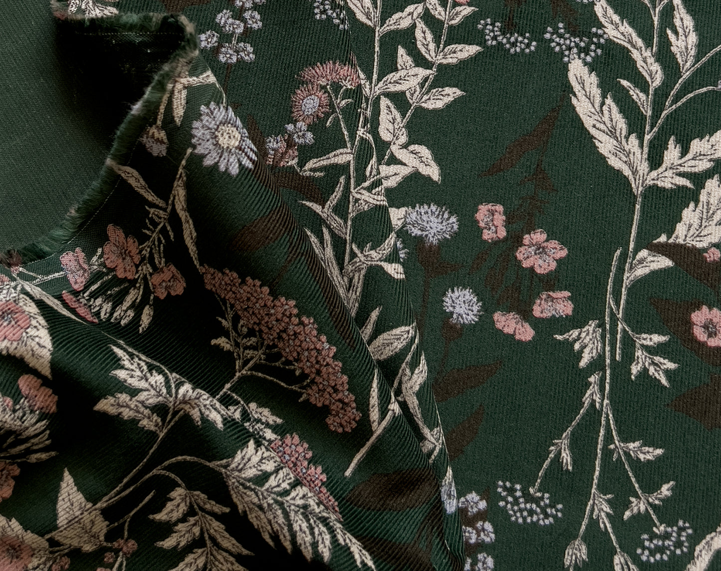 Japanese Corduroy Botanical by Hokkoh