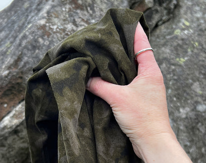 Japanese Fine Wale Corduroy ‘Watercolour’ by Hokkoh