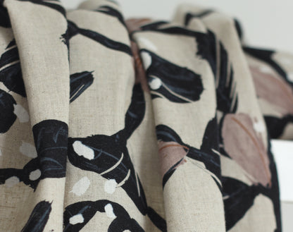 Japanese Linen Mix 'Lola' by Hokkoh