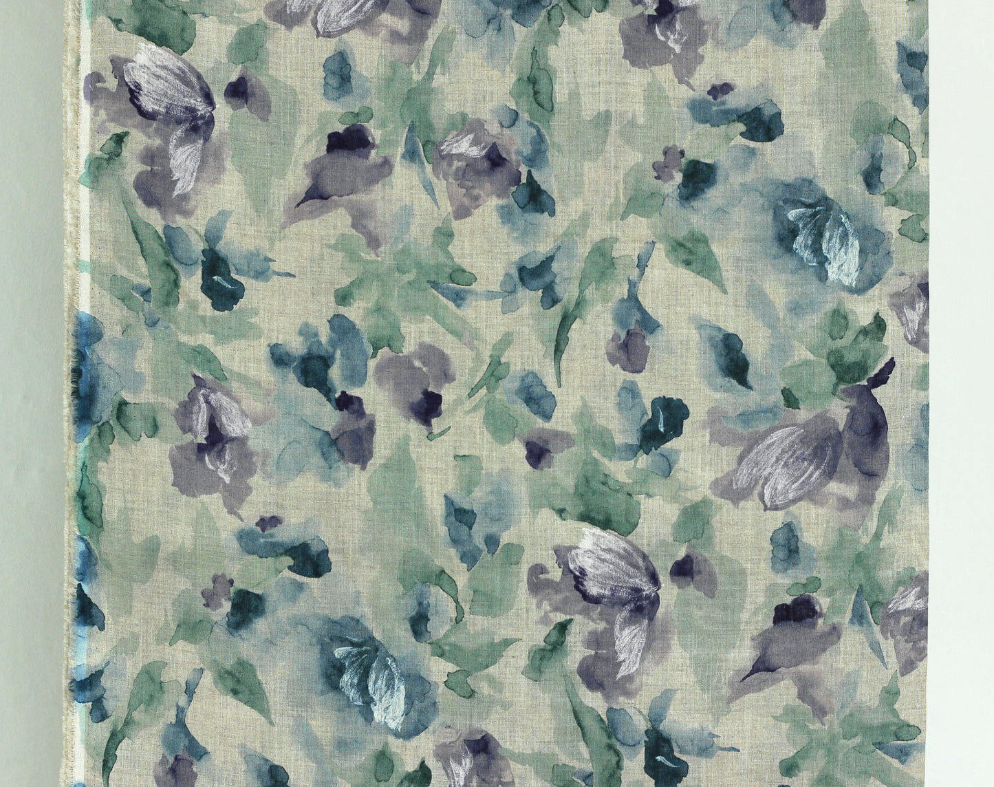 Japanese Linen 'Watercolour' by Hokkoh