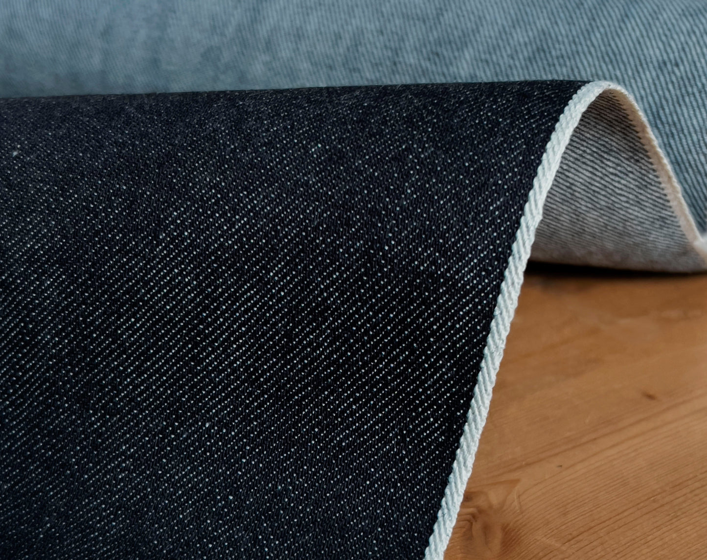 Japanese Selvedge Denim 12.6 oz Dark Blue