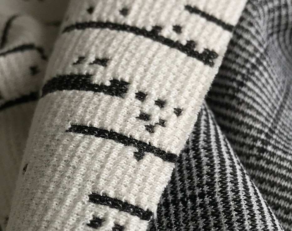 Bolt End Birch Jacquard Knit