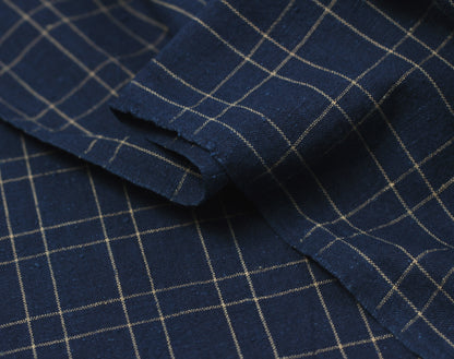 Japanese Kasuri Indigo Madoka