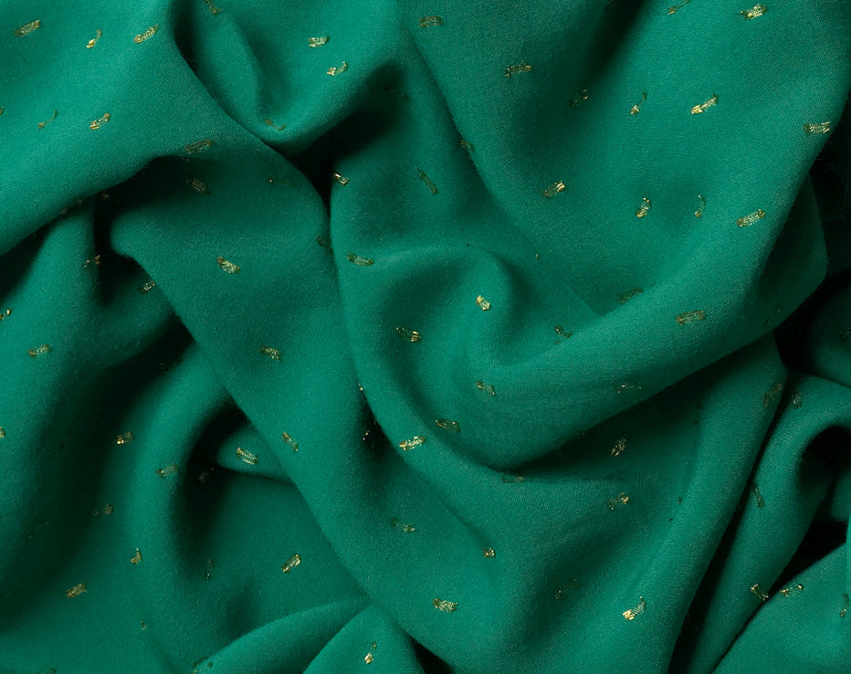 Plumetis Viscose Green by France Duval Stalla