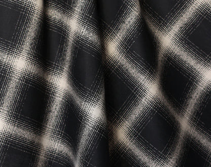 Bolt end Japanese Fine Brushed Cotton Plaid by Hokkoh