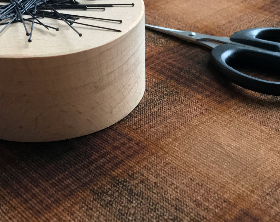Japanese Fine Needle Corduroy Rust by Hokkoh
