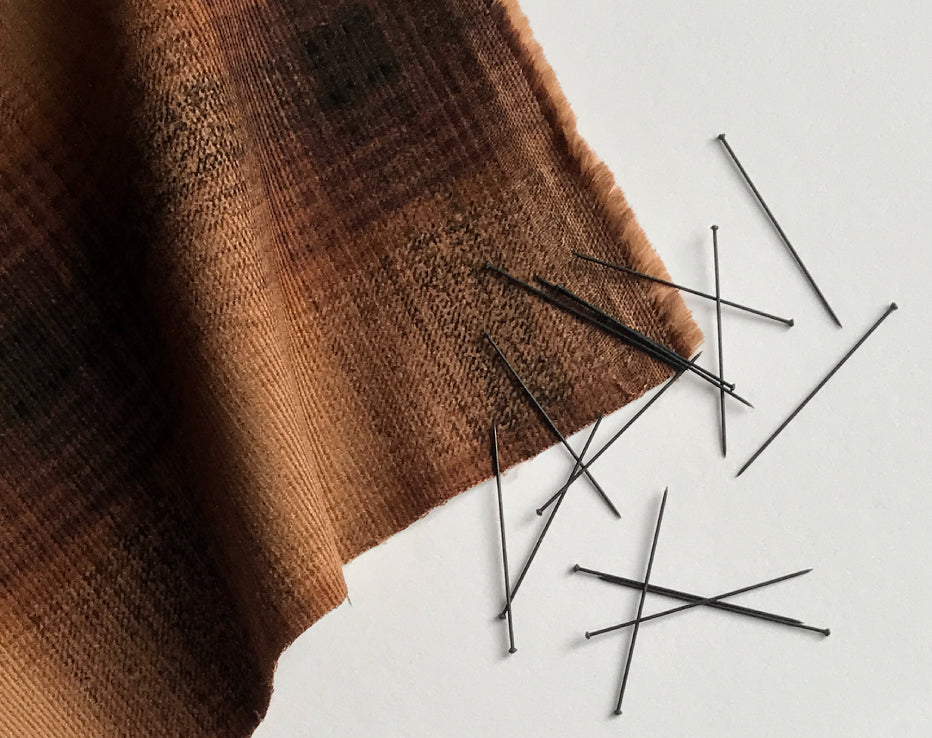 Japanese Fine Needle Corduroy Rust by Hokkoh
