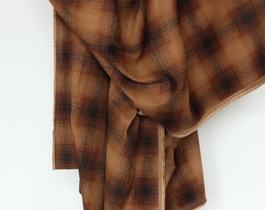 Japanese Fine Needle Corduroy Rust by Hokkoh