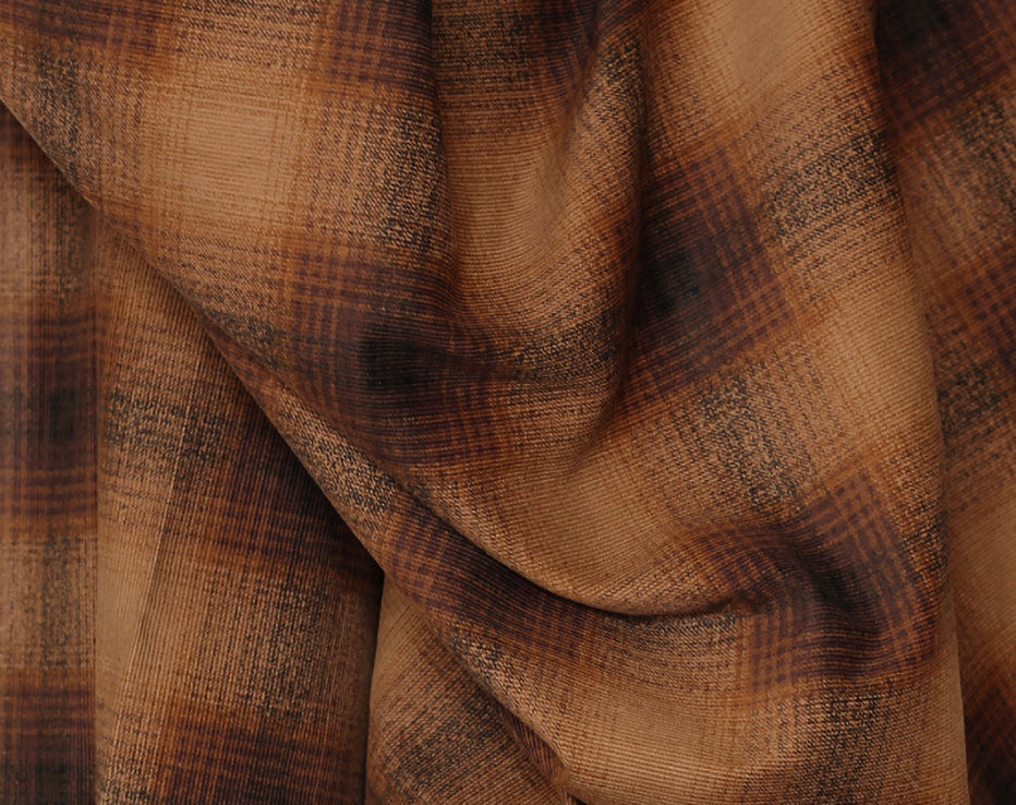 Japanese Fine Needle Corduroy Rust by Hokkoh
