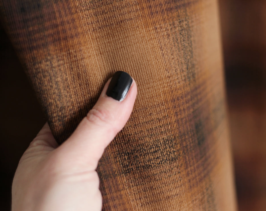 Japanese Fine Needle Corduroy Rust by Hokkoh