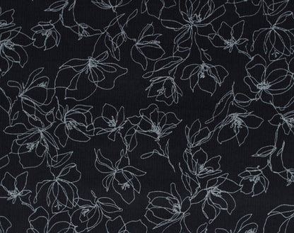 Japanese Corduroy Sketch Flower by Hokkoh