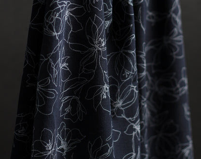 Japanese Corduroy Sketch Flower by Hokkoh