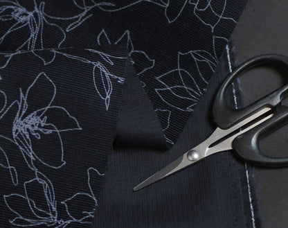 Japanese Corduroy Sketch Flower by Hokkoh